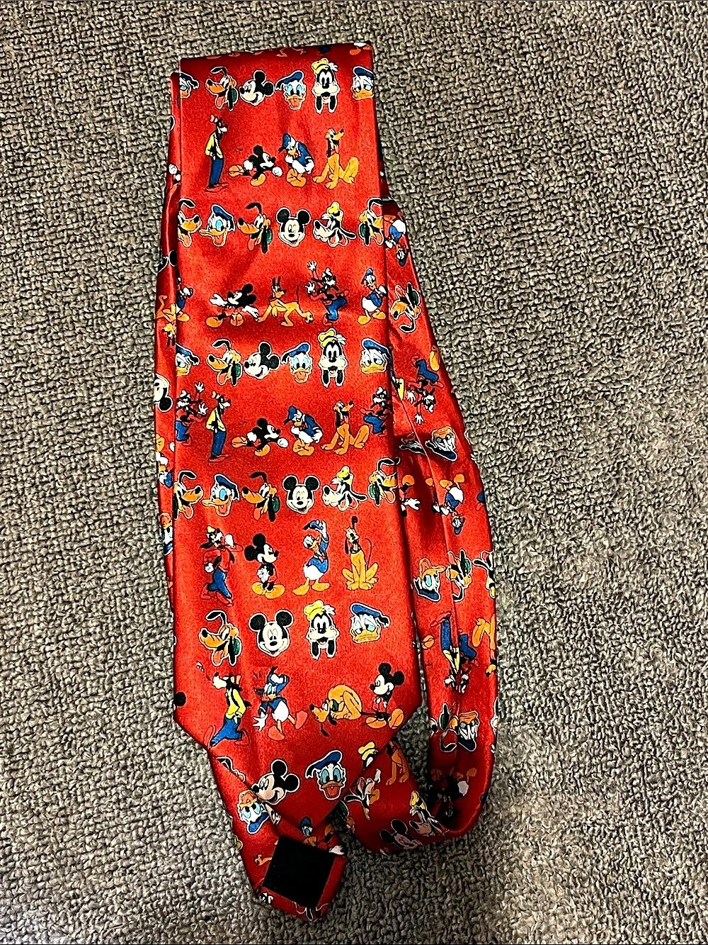 Character Print Backpack Red